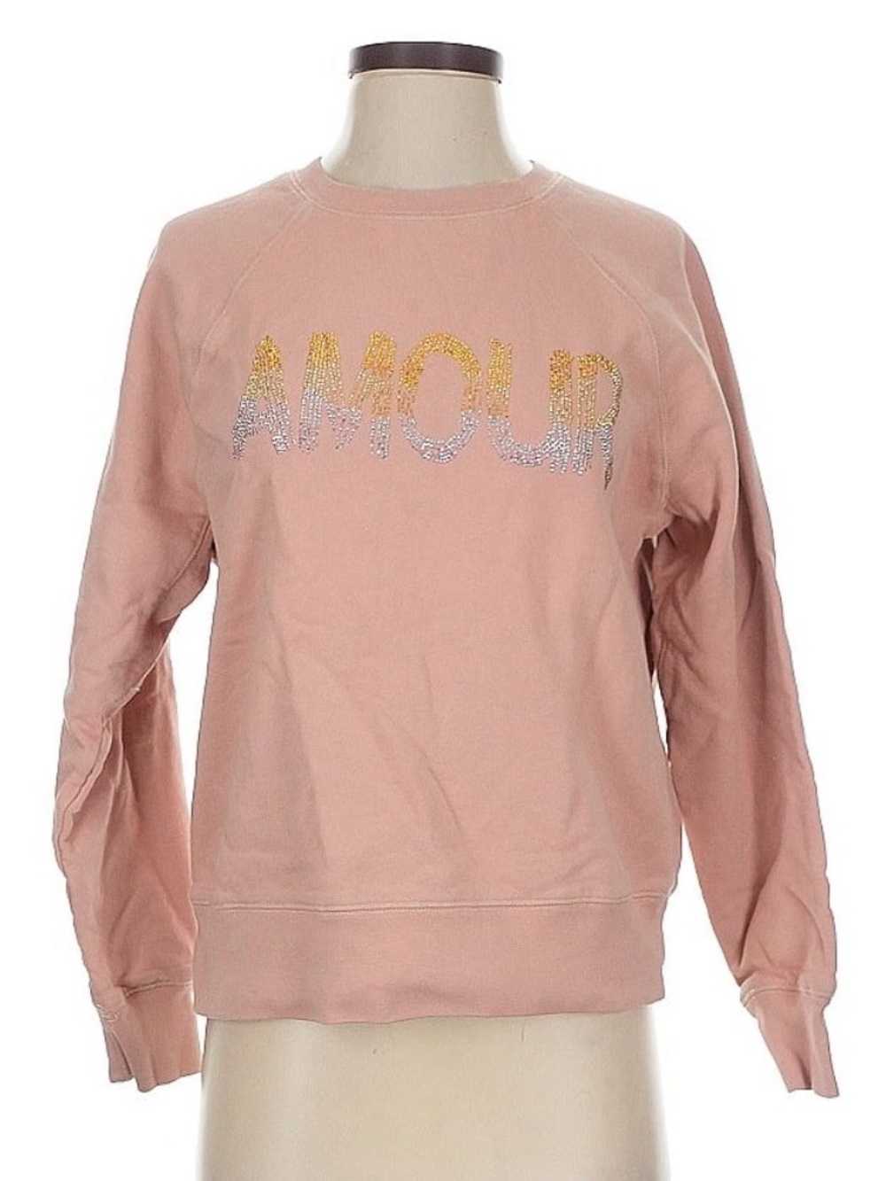 Zadig & Voltaire 'AMOUR' Embellished Sweatshirt